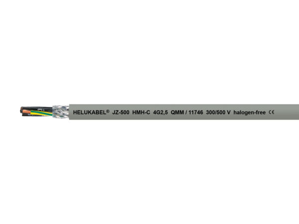 Cable HELUKABEL OZ-500 HMH-C gris 2 x 1 mm²