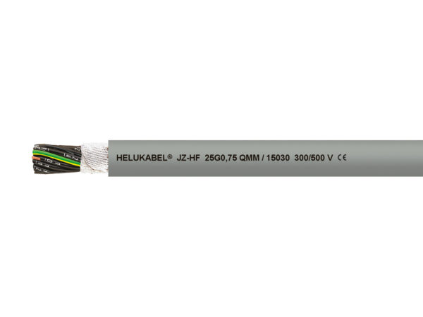 Cable HELUKABEL JZ-HF gris 5 G 1 mm²