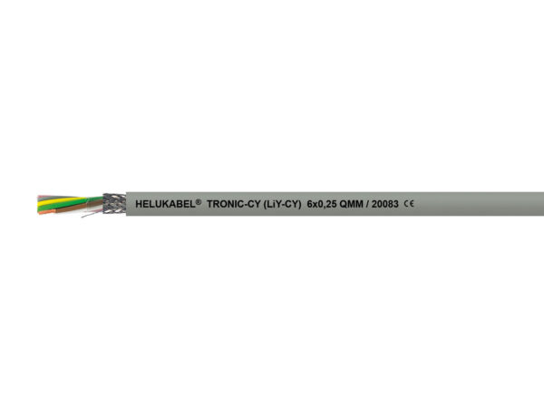Cable HELUKABEL TRONIC-CY (LiY-CY) gris 4 x 0,5 mm²