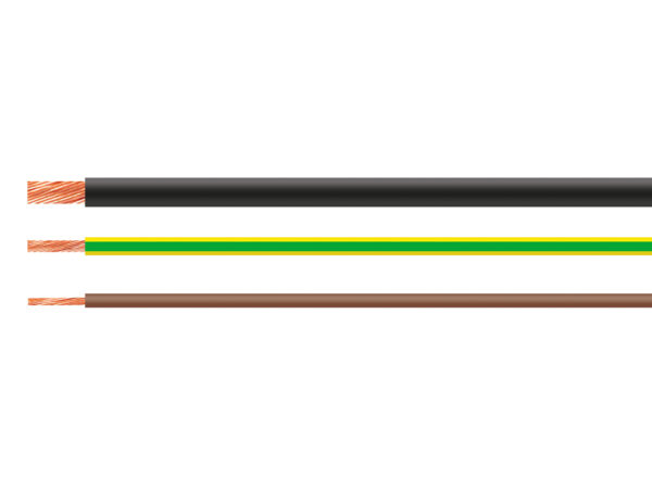 Cable HELUKABEL H07V-K azul oscuro 1 x 4 mm²
