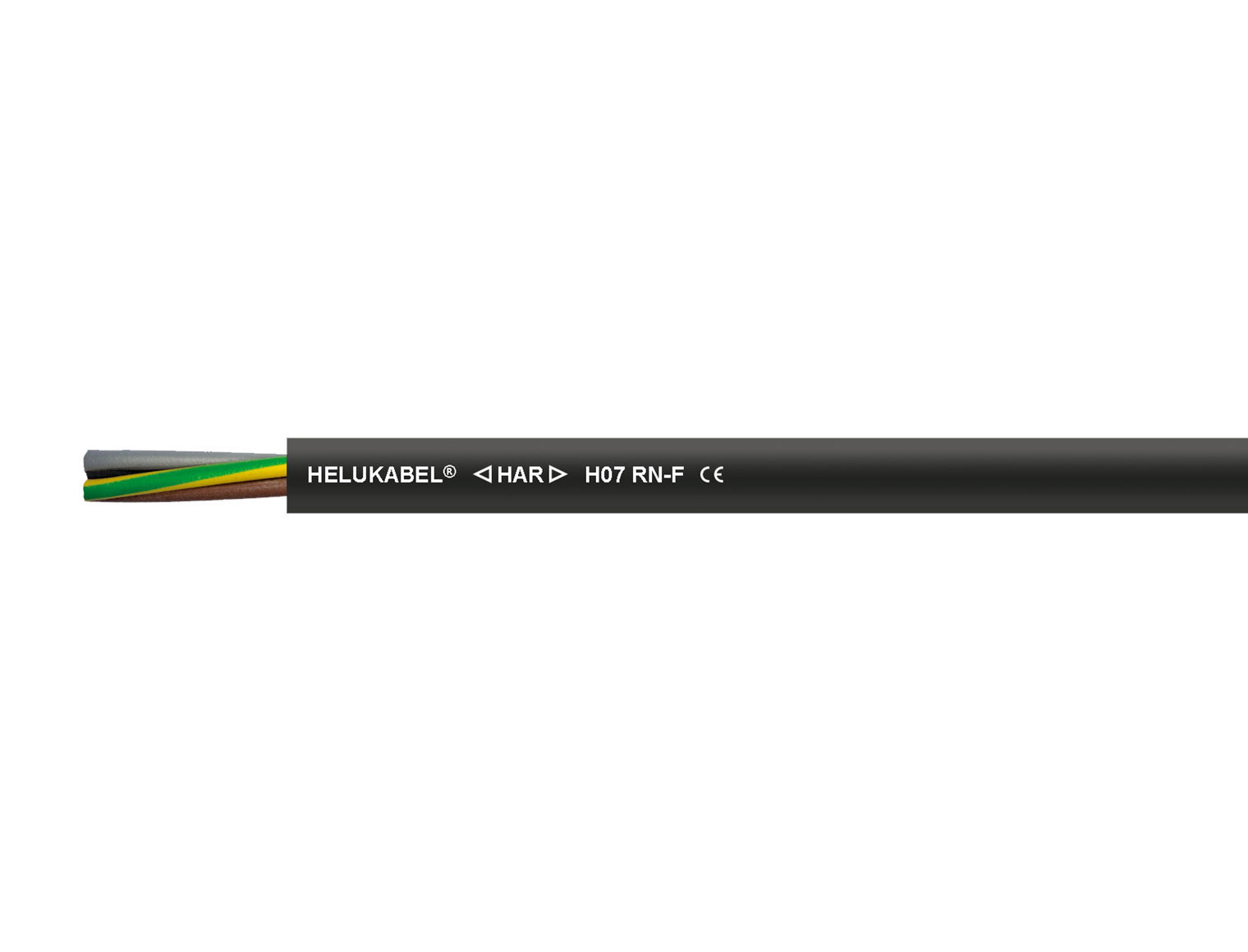 Cable HELUKABEL H07RN-F negro 5 G 6 mm²