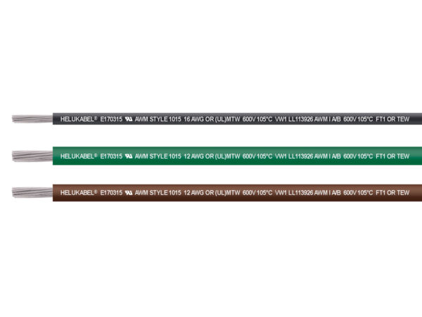 Cable HELUKABEL HELUKABEL® SINGLE CORE UL Style 1015 azul 1 x 24 AWG