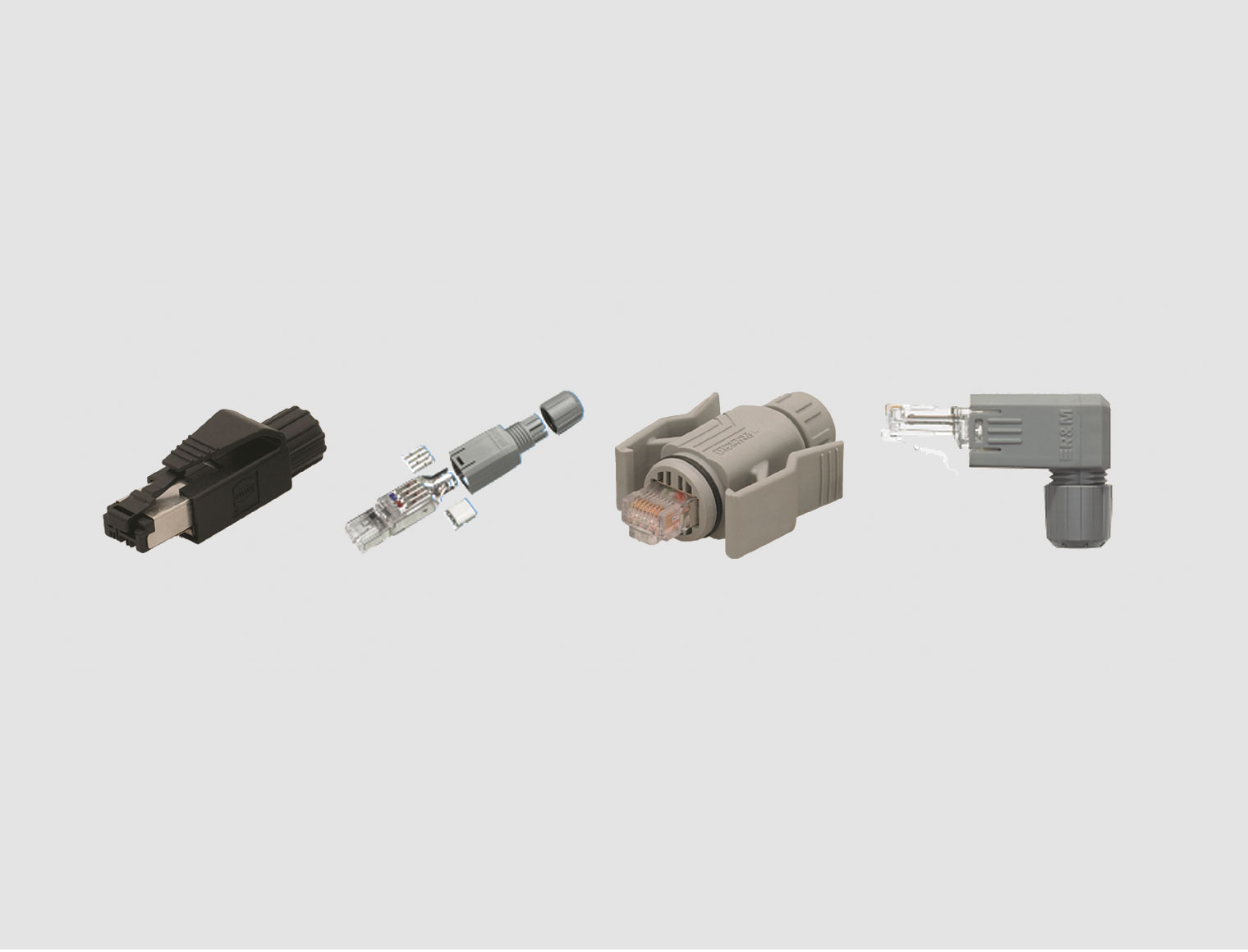 Cable HELUKABEL PROFInet Copper Connector RJ45 straight Ø4,5-8,0mm